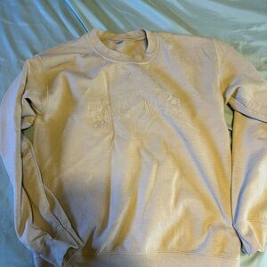 Beige 'MAMA' womens Sweater